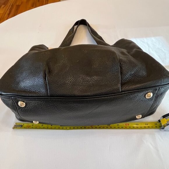 MICHAEL KORS | Fulton Pebbled Black Leather Tote bag and Wallet-EUC - Picture 7 of 16
